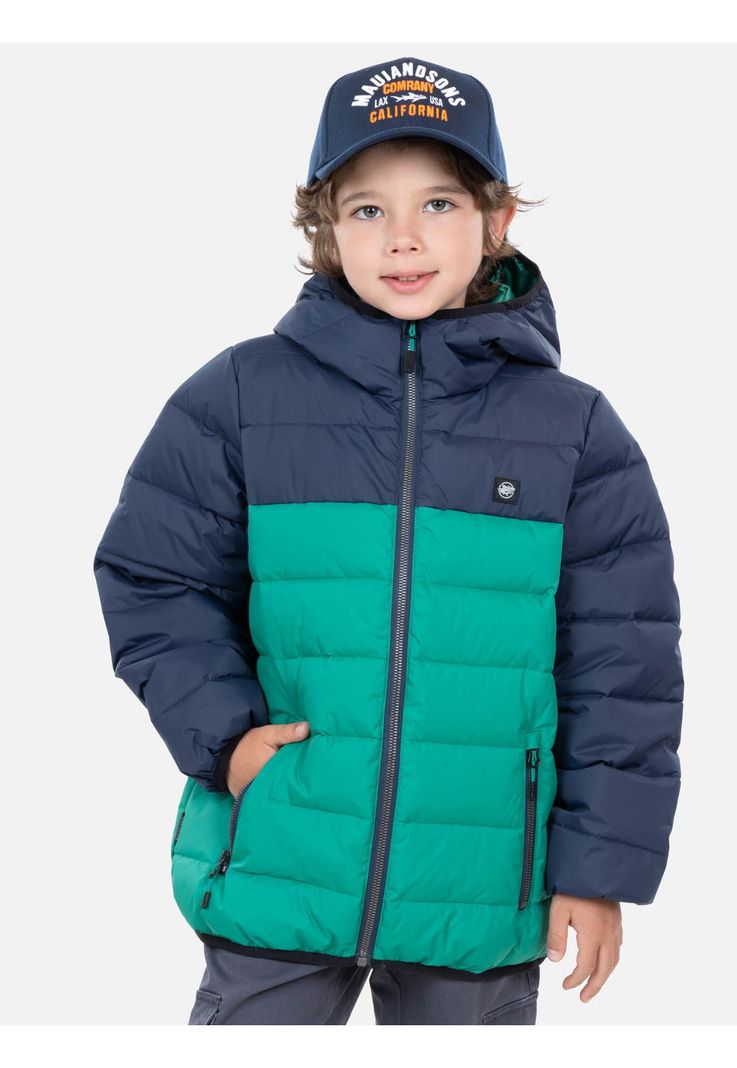 Parka Perla Infantil Verde Maui And Sons-0