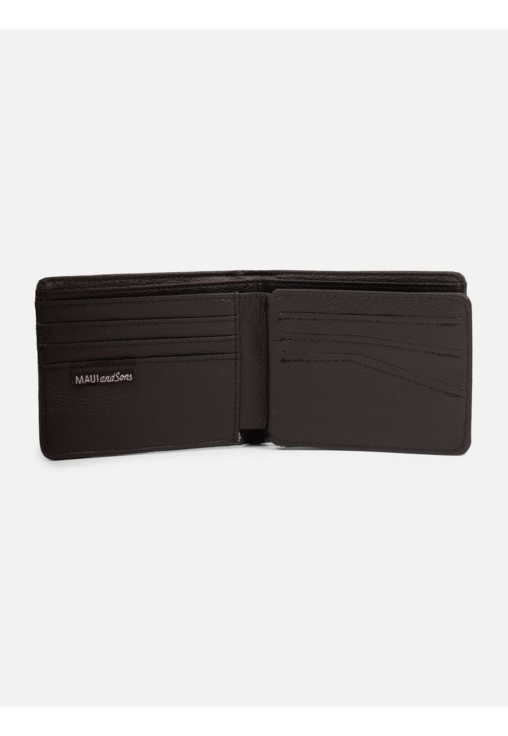 Billetera Lines  Negro Hombre Maui And Sons-3