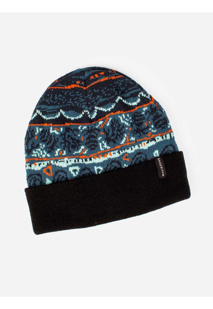 Gorro Mistical Waves Hombre Azul Maui And Sons-0