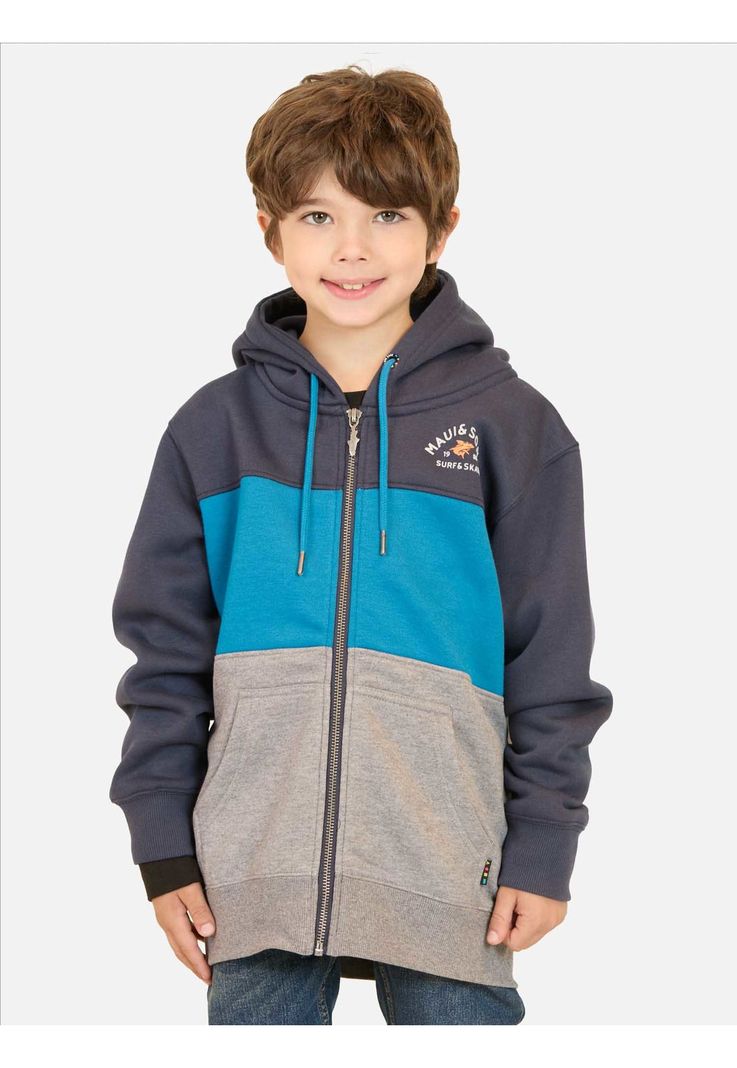 Poleron FZ Glide Azul Infantil Maui And Sons-0