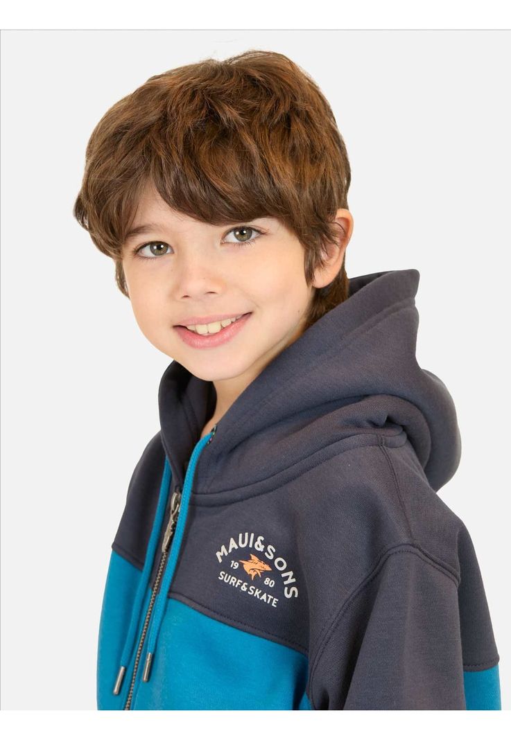 Poleron FZ Glide Azul Infantil Maui And Sons-2