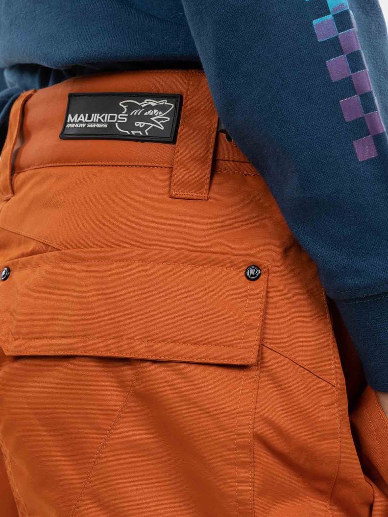 PANTALON SKI 5N232-KI19 Hombre Naranja Maui And Sons-5