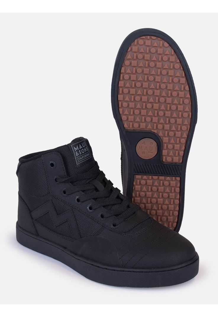 Zapatilla Javi Negra Infantil Maui And Sons-3