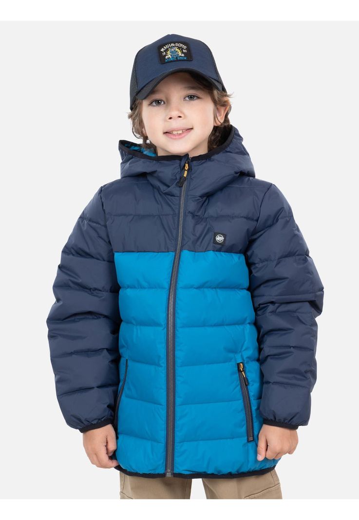 Parka Ambar Infantil Azul Maui And Sons-0