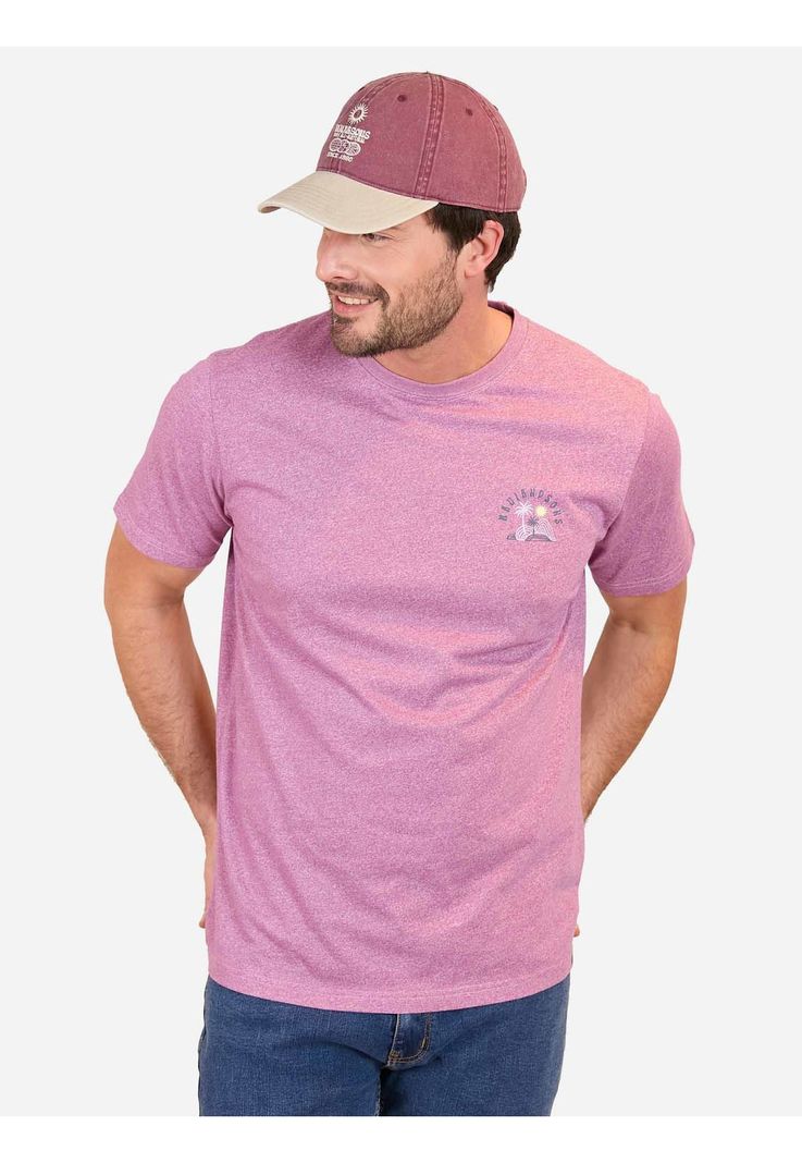 Polera MC Cal Beach Burdeo Hombre Maui And Sons-0