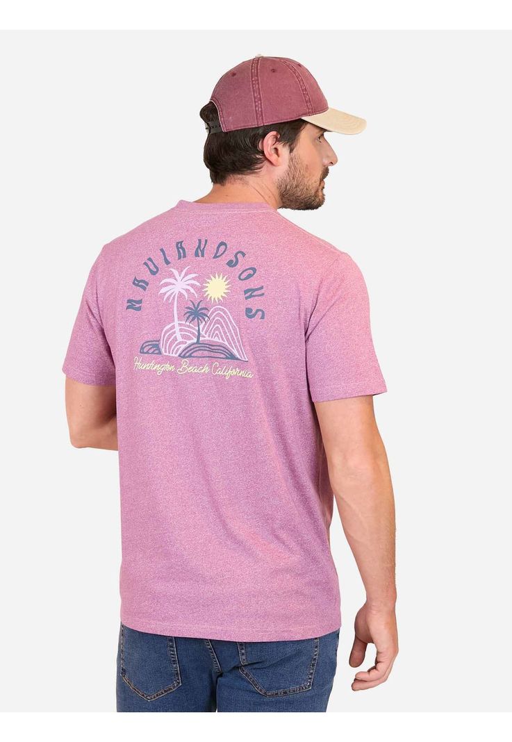 Polera MC Cal Beach Burdeo Hombre Maui And Sons-1