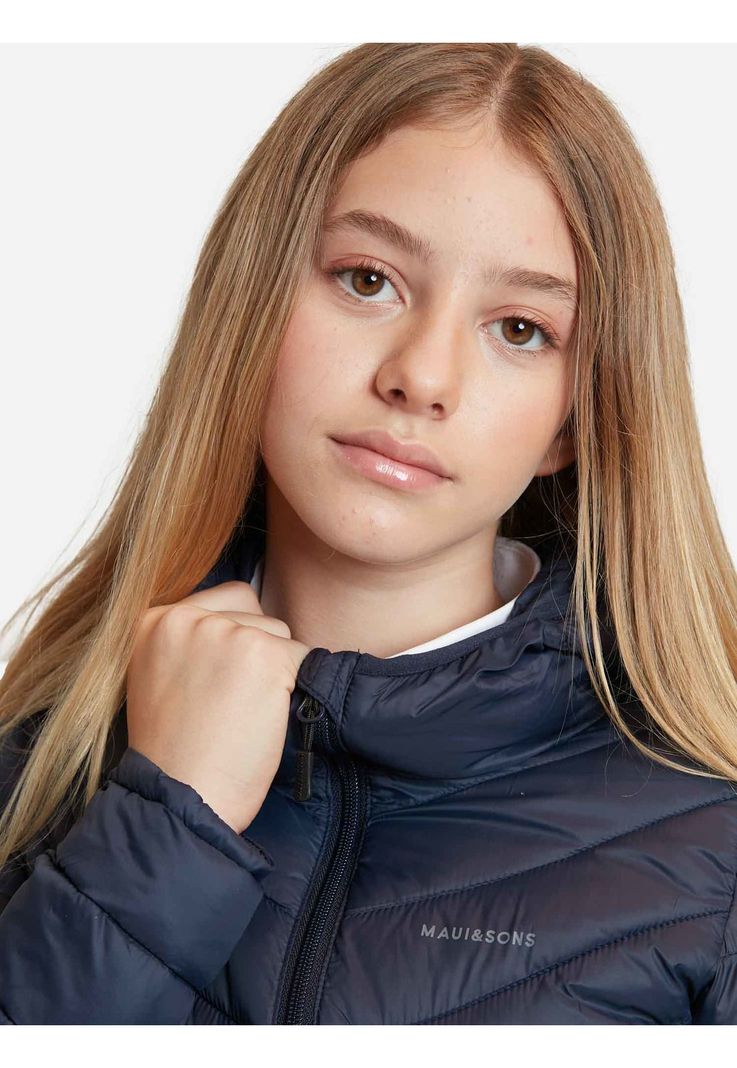 Parka Escolar Maot Azul Juvenil Mujer Maui And Sons-2