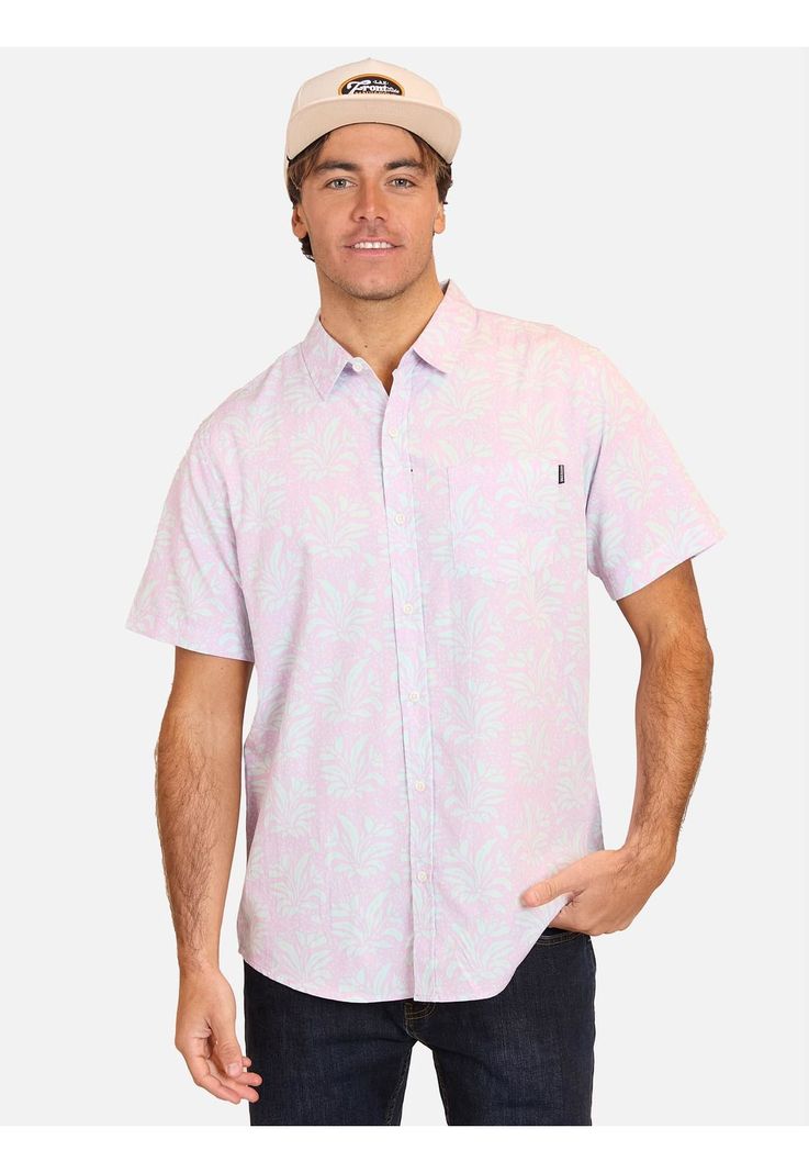 Camisa MC Tropical Multicolor Hombre Maui And Sons-0