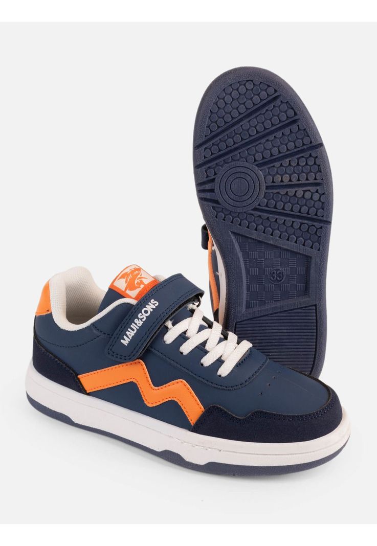 Zapatilla Breaker Azul Infantil Maui And Sons-3