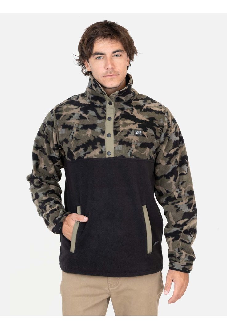 Poleron Micropolar Oregon Multicolor Hombre Maui And Sons-0