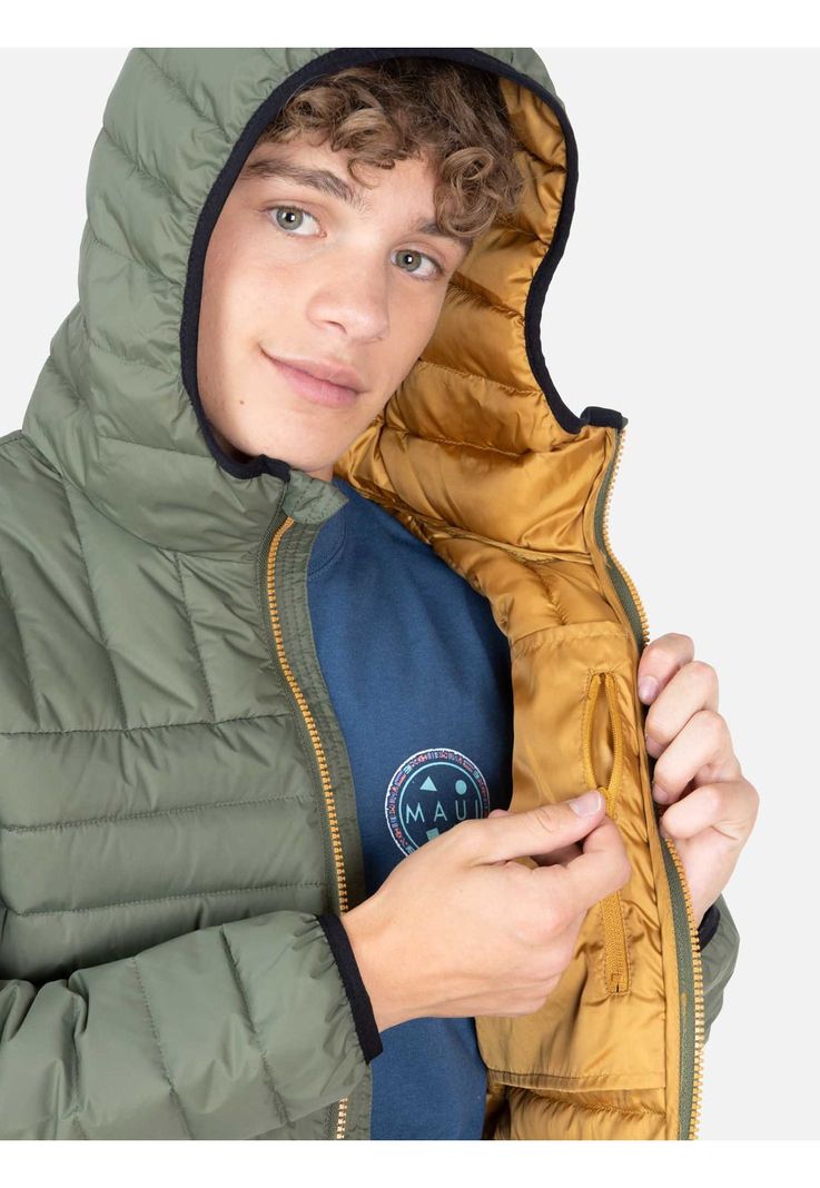 Parka Zafira Infantil Verde Maui And Sons-2