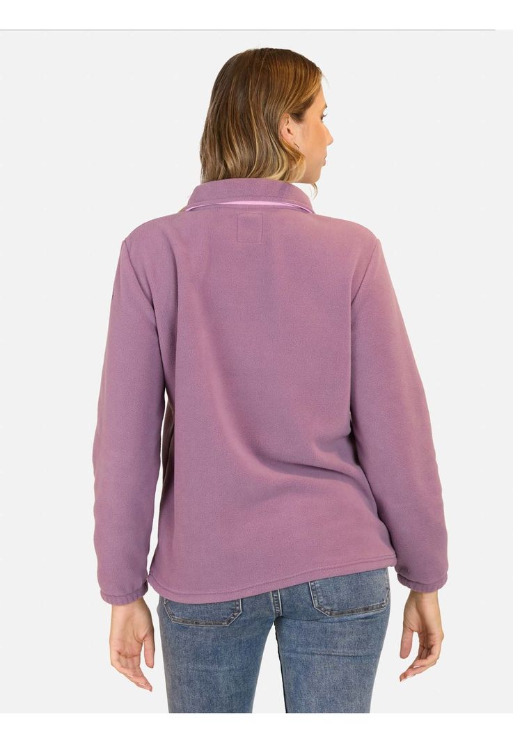 Poleron Micropolar Palm Morado Mujer Maui And Sons-1