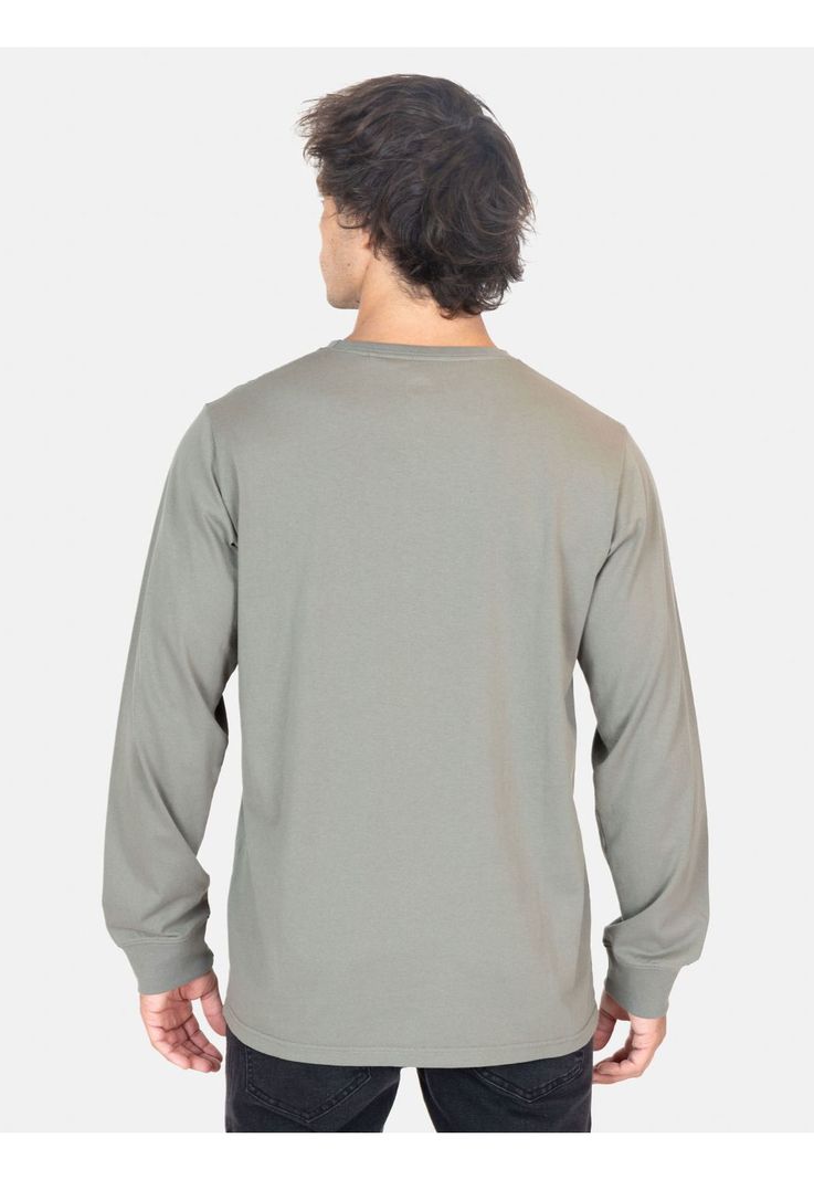 Polera ML Spray Verde Hombre Maui And Sons-1