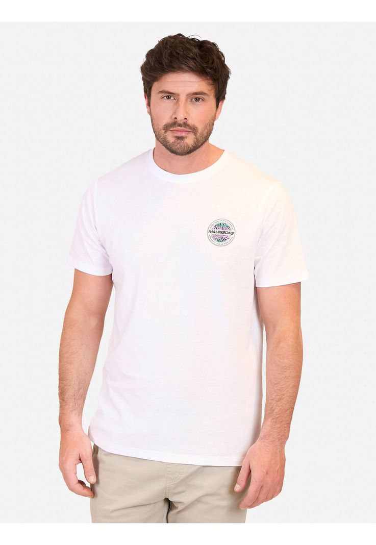 Polera MC Surf Cny Blanco Hombre Maui And Sons-0