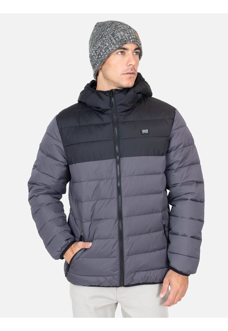 Parka Velvet Negro Hombre Maui And Sons-0
