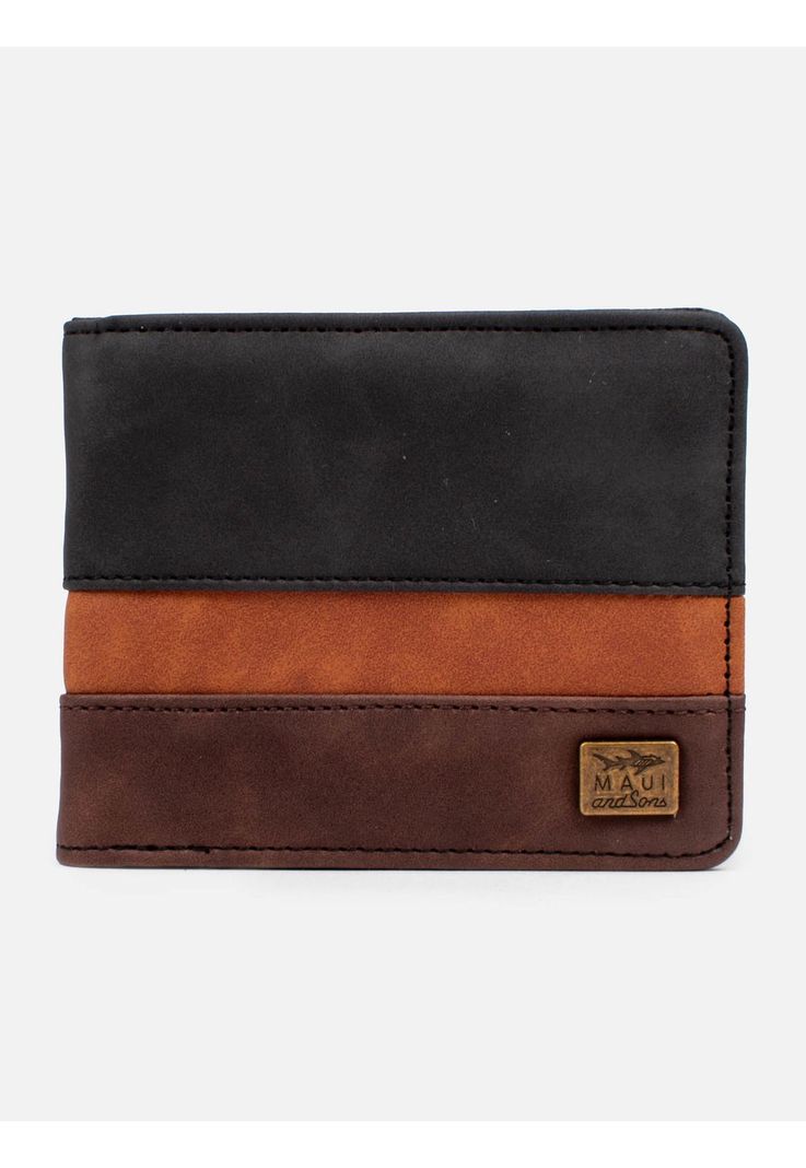 Billetera Gentili  Negro Hombre Maui And Sons-0