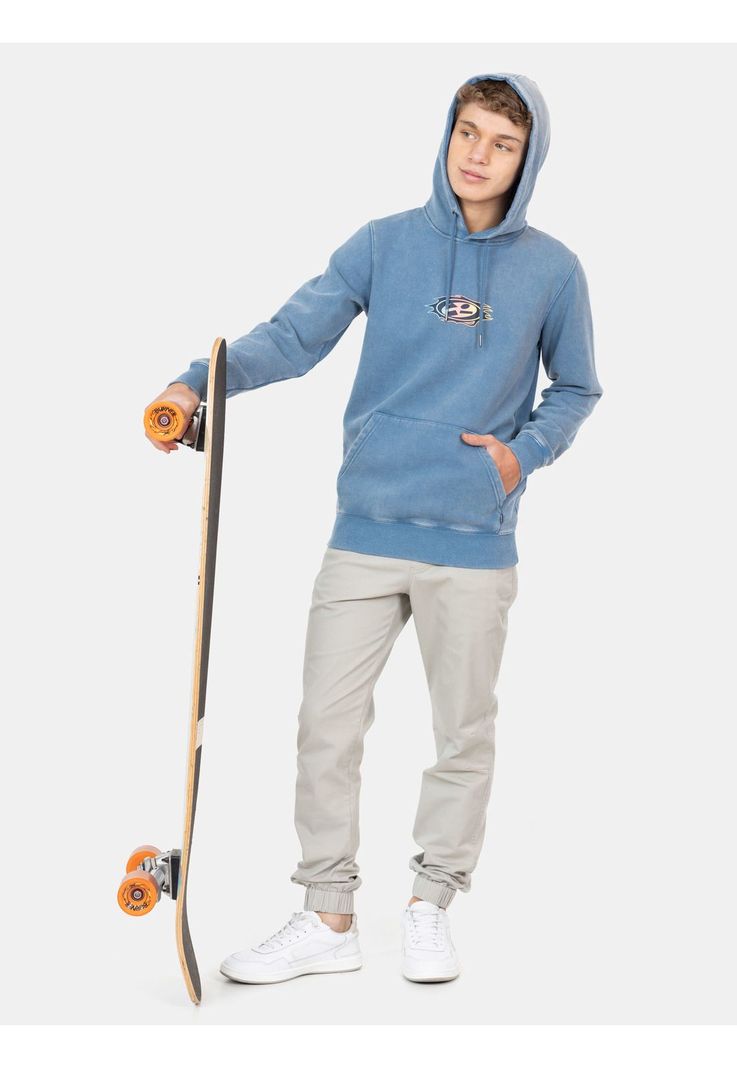 Poleron Canguro Venice Lahia Azul Infantil Maui and Sons-3