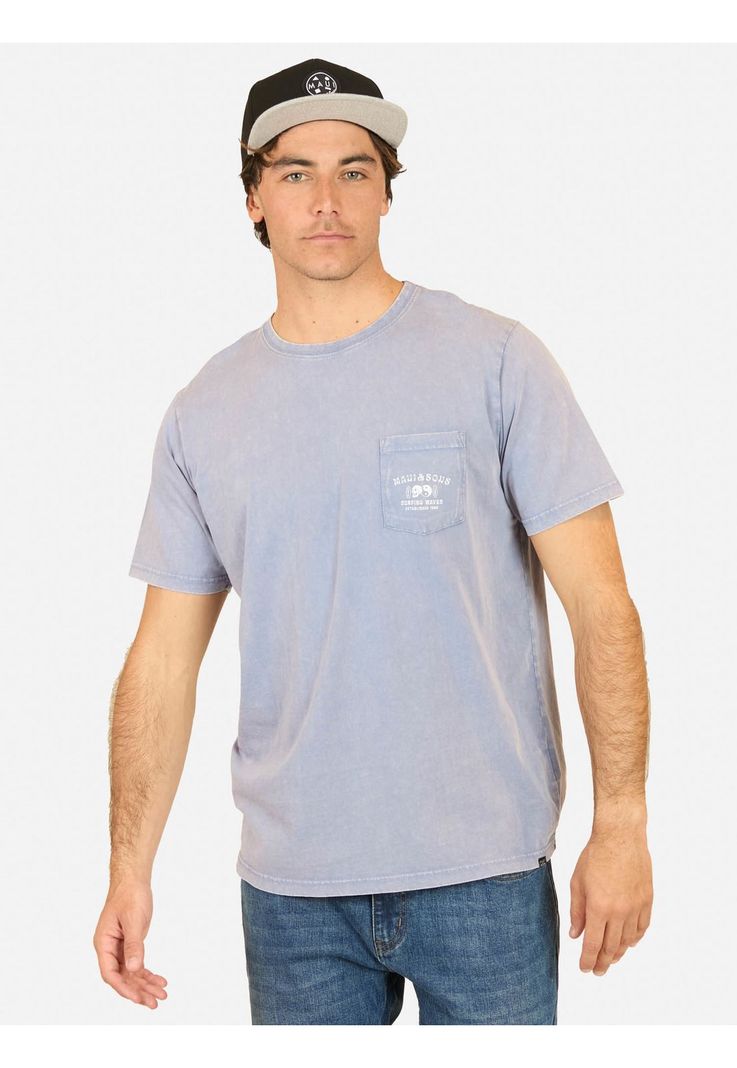 Polera MC Dary Art Morado Hombre Maui And Sons-0