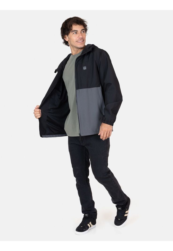 Cortaviento Alis Negro Hombre Maui And Sons-3