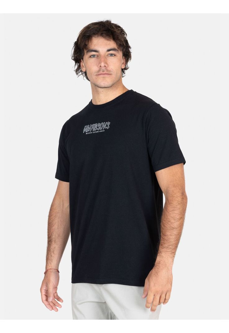 Polera MC Paniolo Negro Hombre Maui And Sons-0