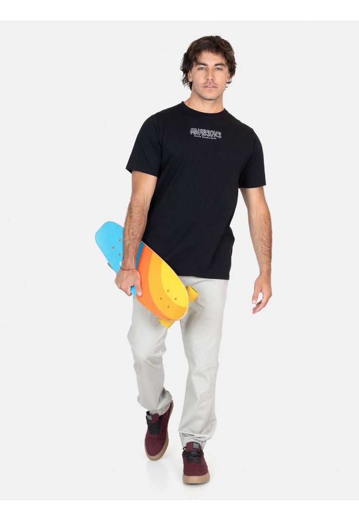 Polera MC Paniolo Negro Hombre Maui And Sons-3