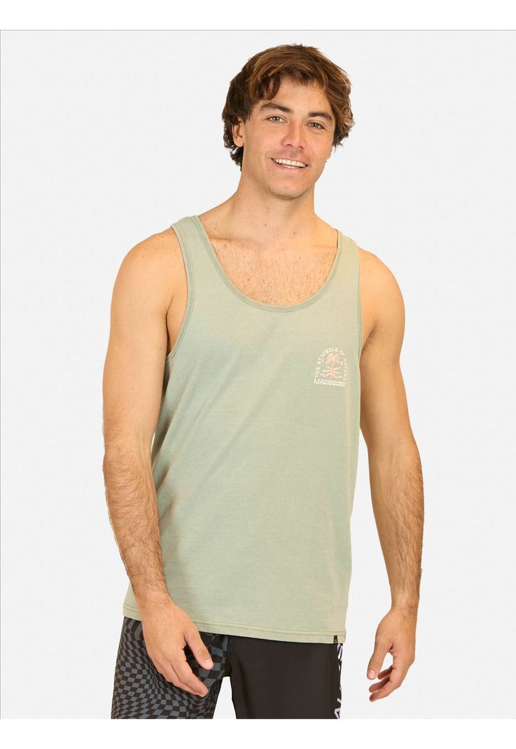 Polera SM Symbols Of Nature Verde Hombre Maui And Sons-0