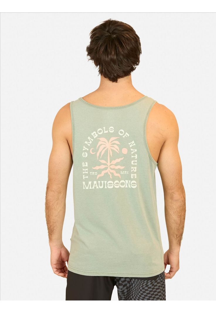 Polera SM Symbols Of Nature Verde Hombre Maui And Sons-1