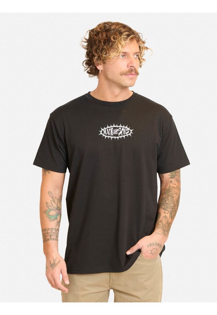 Polera MC Bokov Negro Hombre Maui And Sons S
