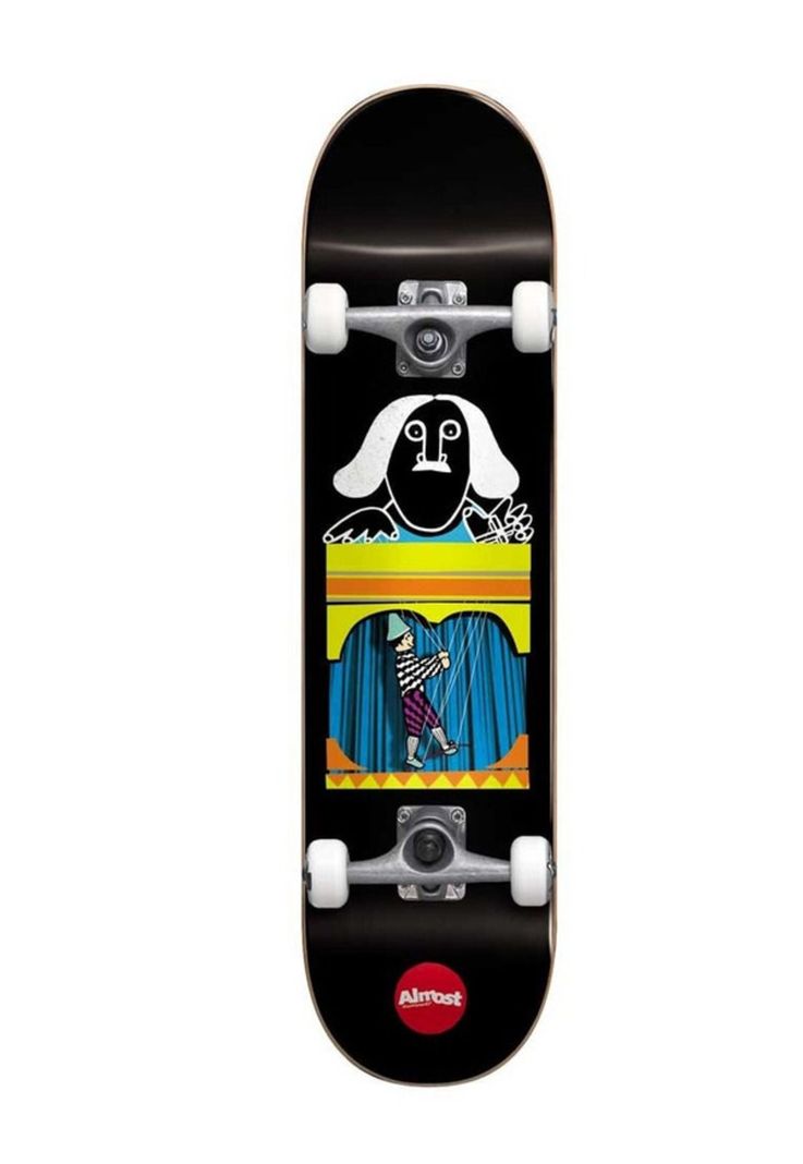 Skate Completo Almost Puppet Master Fp 8.125\