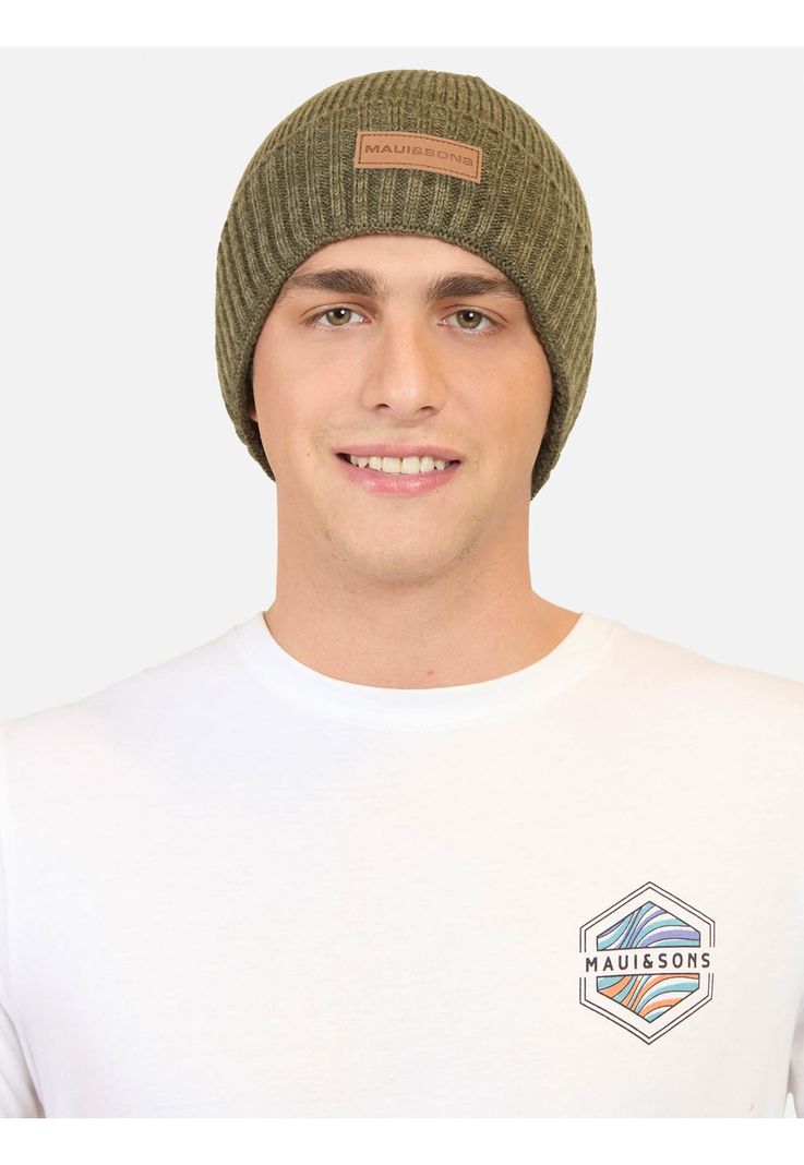 Gorro Souther Verde Hombre Maui And Sons-0