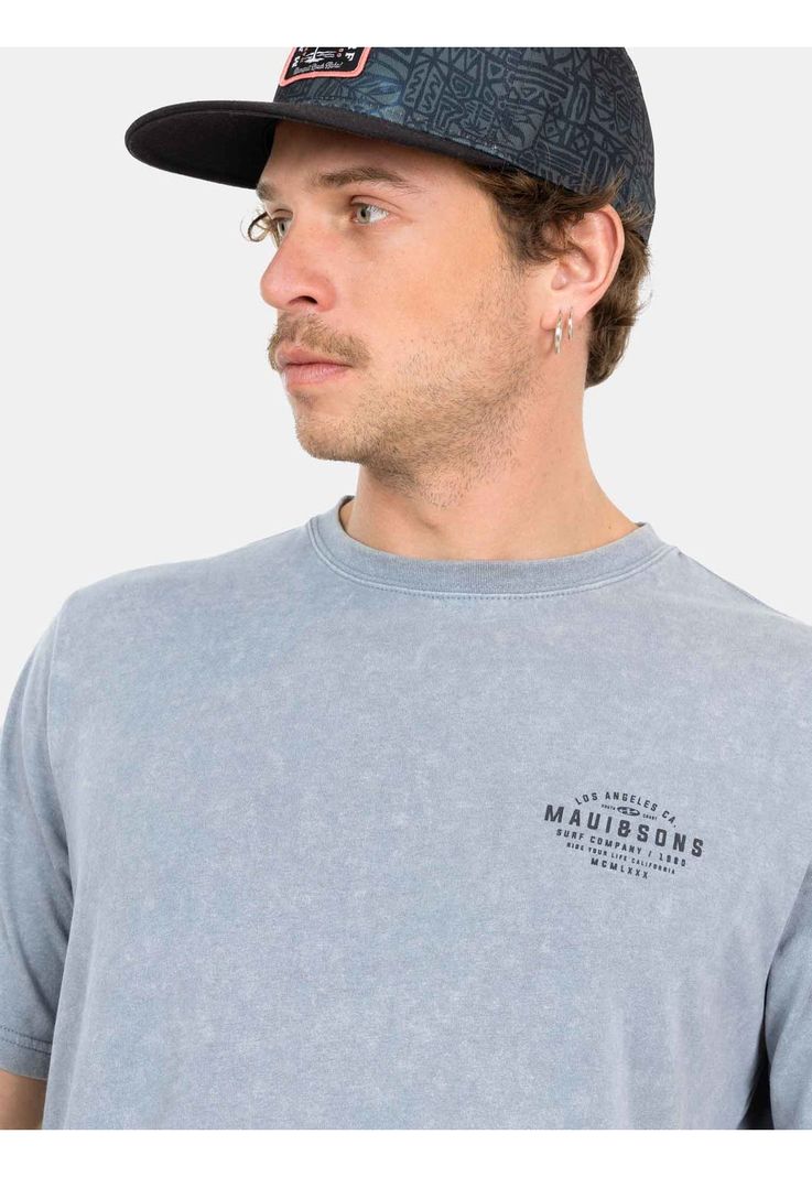 Polera MC Surf Company  Gris Hombre Maui And Sons-3