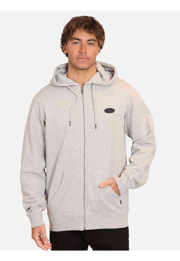 Poleron FZ Rubber Density Gris Hombre Maui and Sons-0