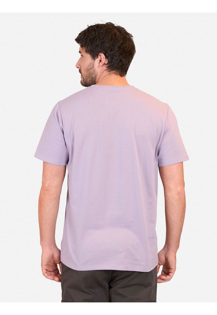 Polera MC Nostalgia Surf Morado Hombre Maui And Sons-1