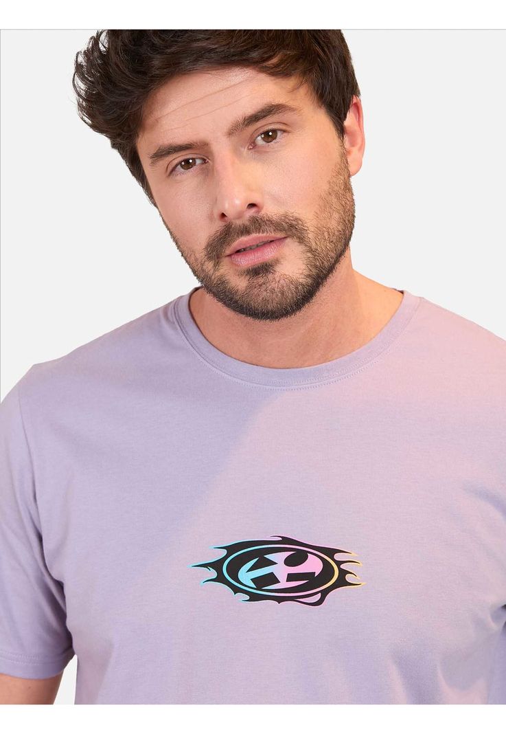Polera MC Nostalgia Surf Morado Hombre Maui And Sons-2