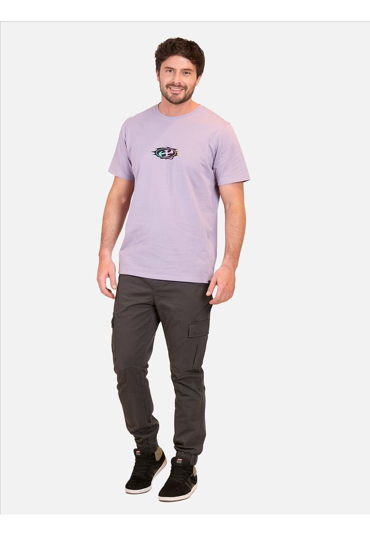 Polera MC Nostalgia Surf Morado Hombre Maui And Sons-3