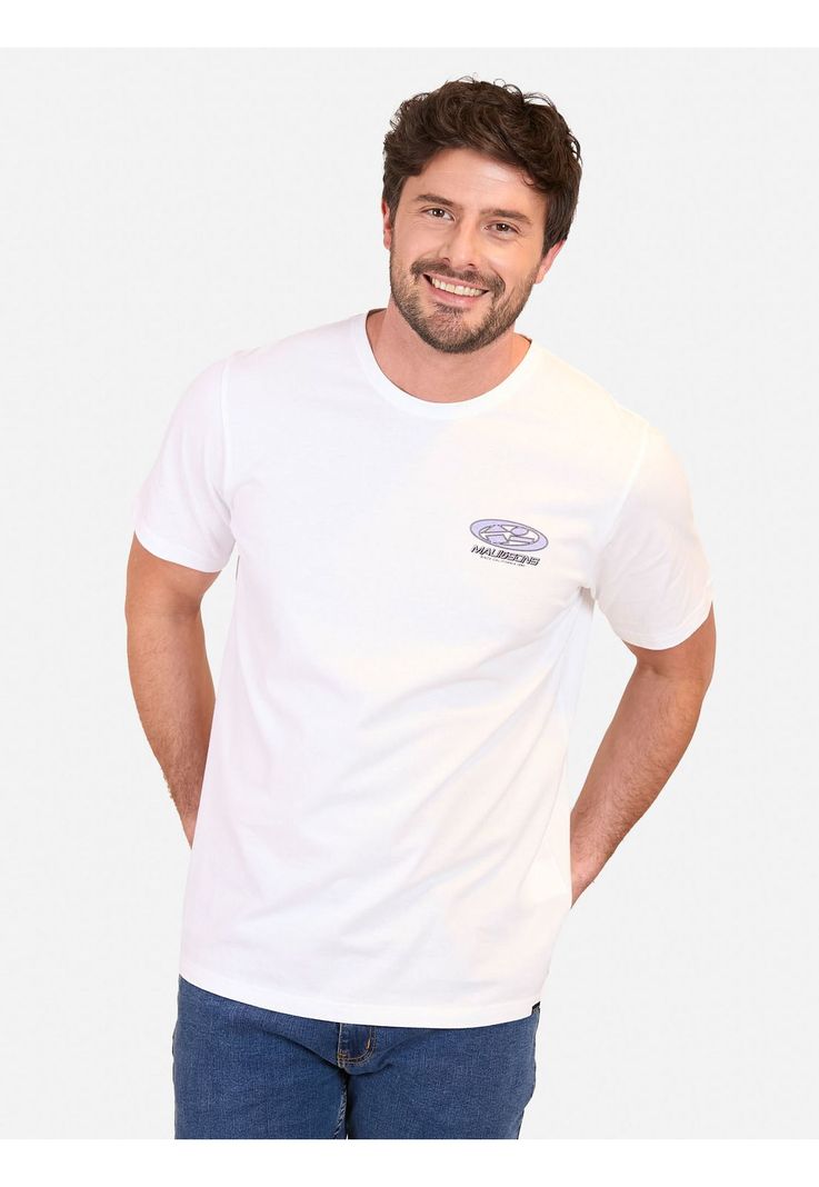 Polera MC Since California Blanco Hombre Maui And Sons-0