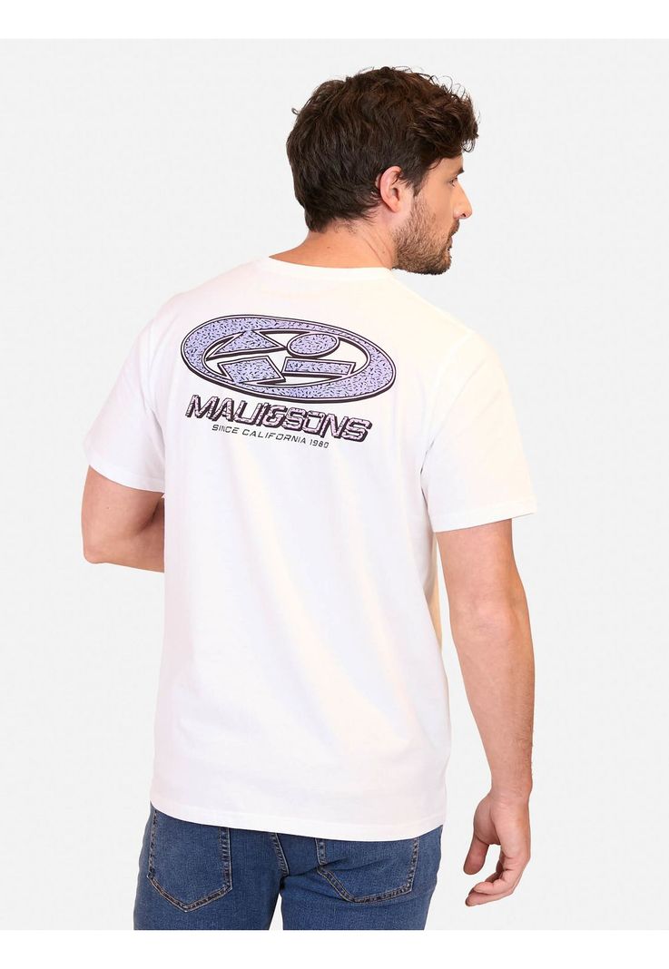Polera MC Since California Blanco Hombre Maui And Sons-1