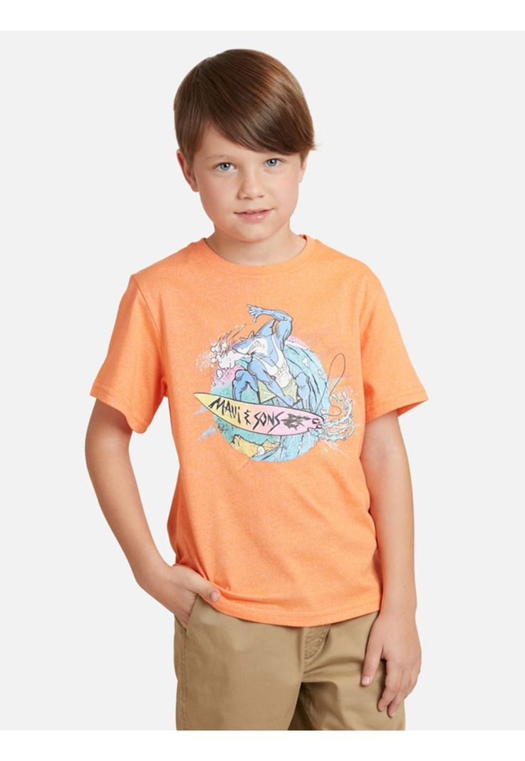 Polera Circle Waves Niño Naranjo Maui And Sons-0