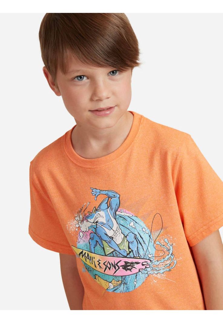 Polera Circle Waves Niño Naranjo Maui And Sons-2