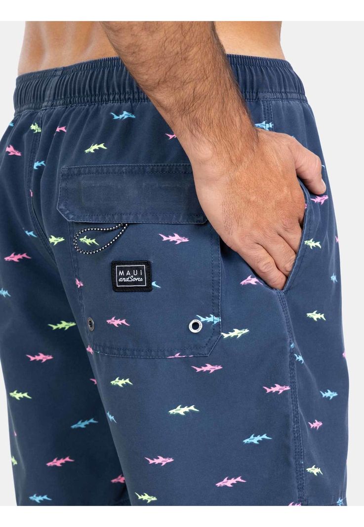 Traje De Baño Island Vibes Multicolor Hombre Maui And Sons-2