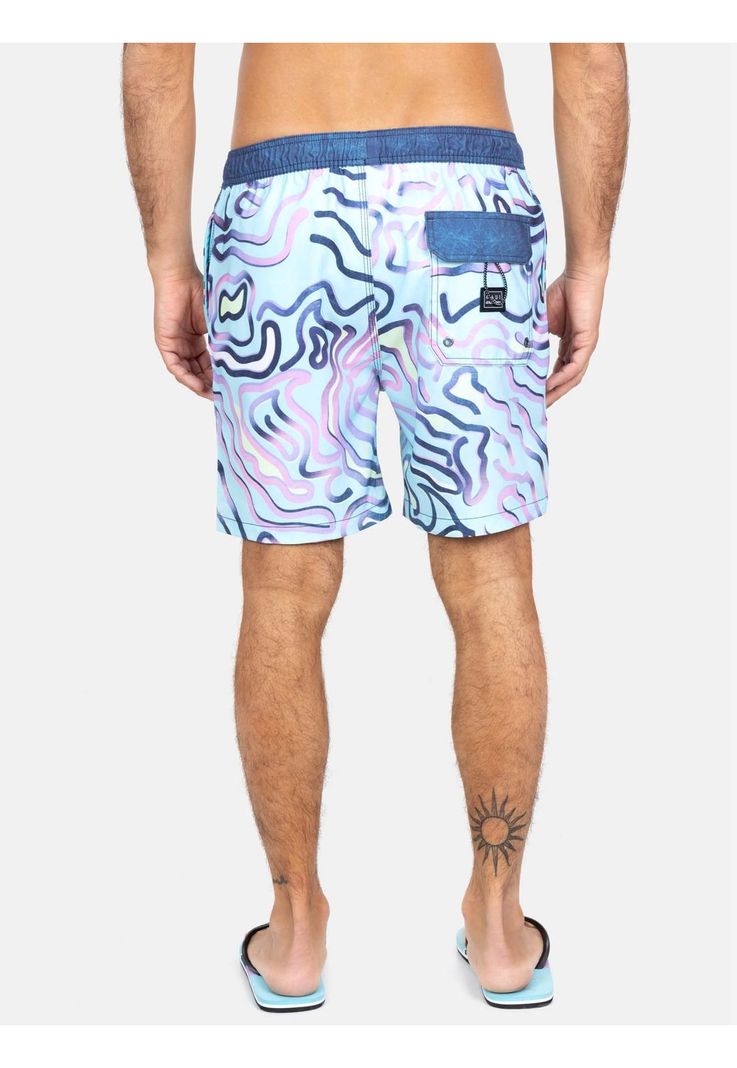 Traje De Baño Wave Rider Multicolor Hombre Maui And Sons-1