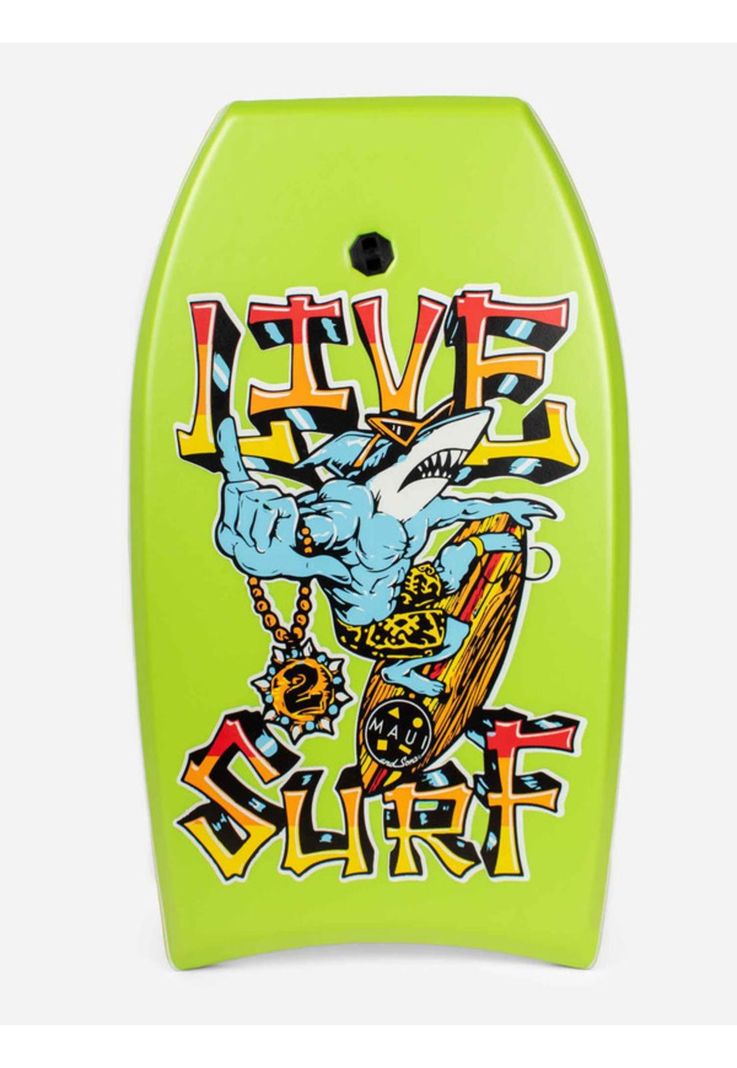 Bodyboard Livesurf Verde Infantil Maui and sons-0