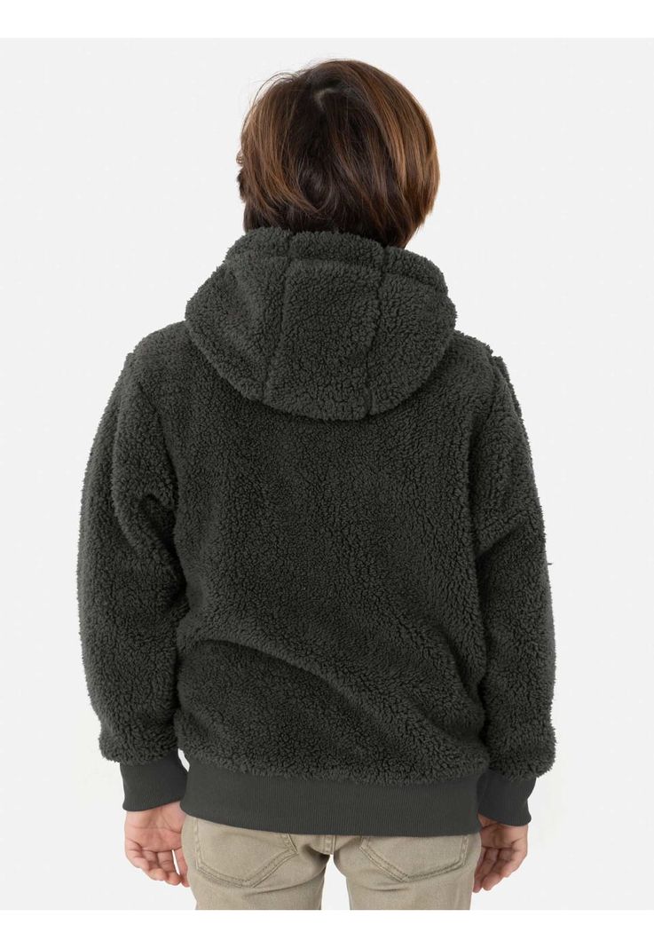 Poleron SOFT CLASSIC SHERPA Niño Verde Maui and Sons-3