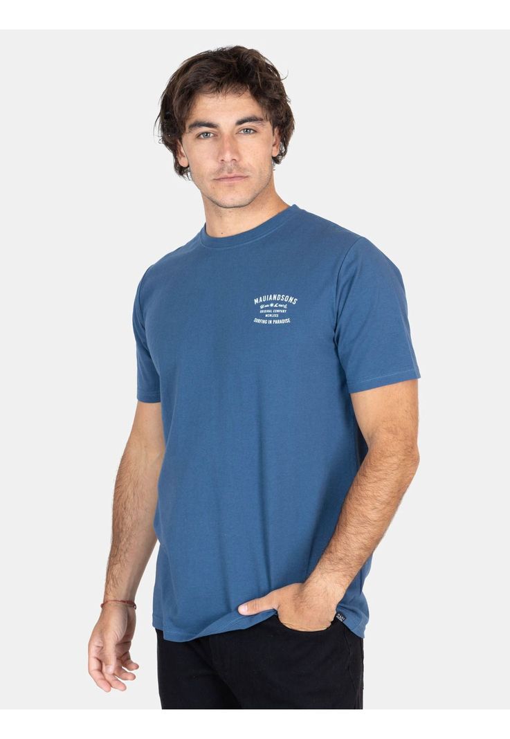 Polera MC Lani Celeste Hombre Maui And Sons-0