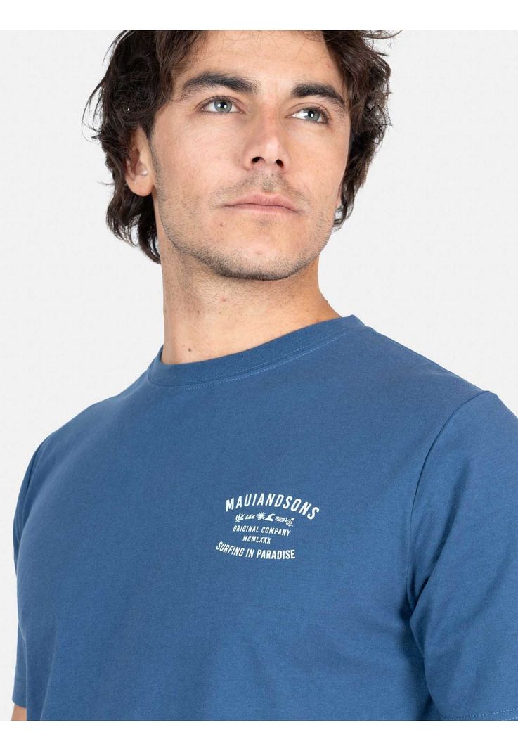 Polera MC Lani Celeste Hombre Maui And Sons-2