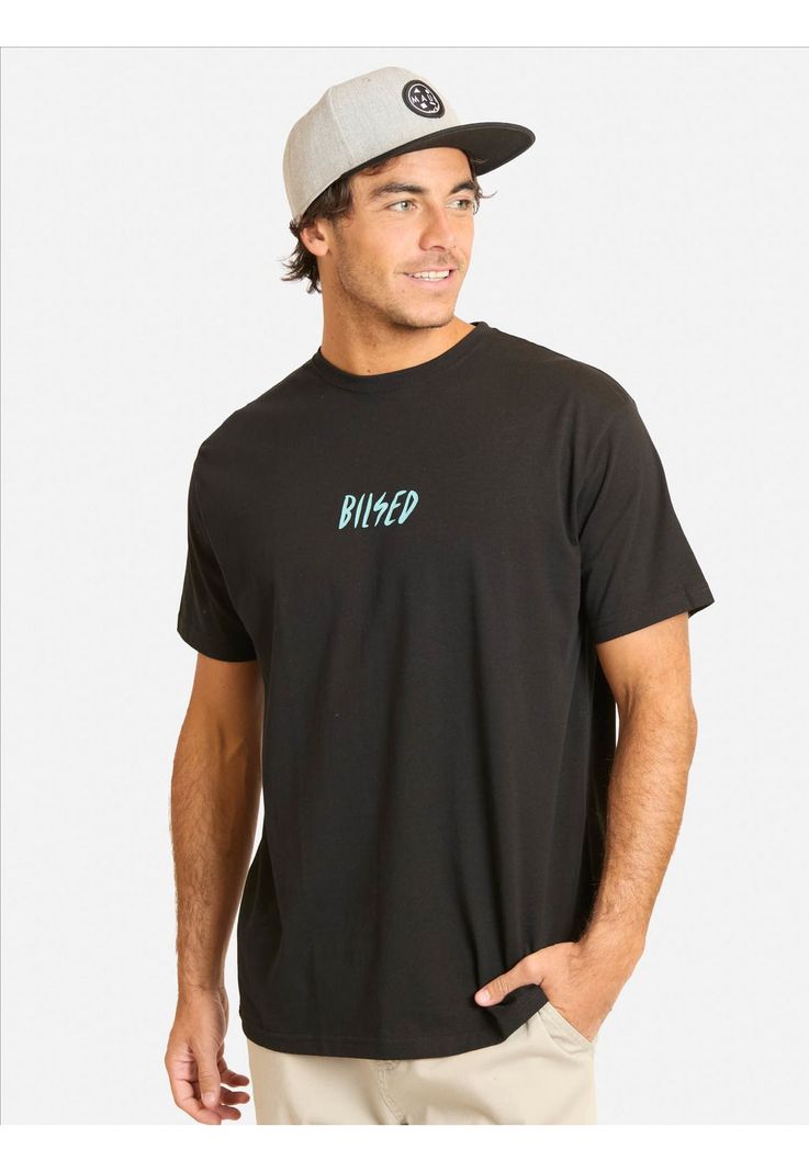 Polera MC Fiwic Negro Hombre Maui And Sons S