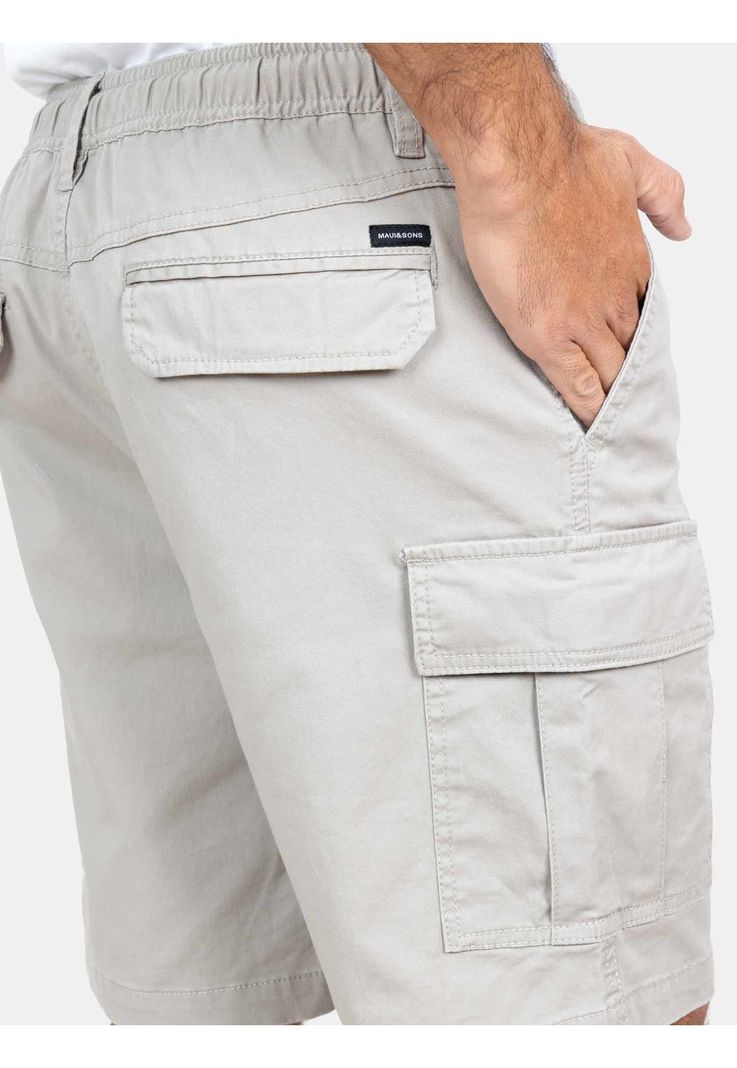 Bermuda Jogger Minute Khaki Hombre Maui And Sons-3