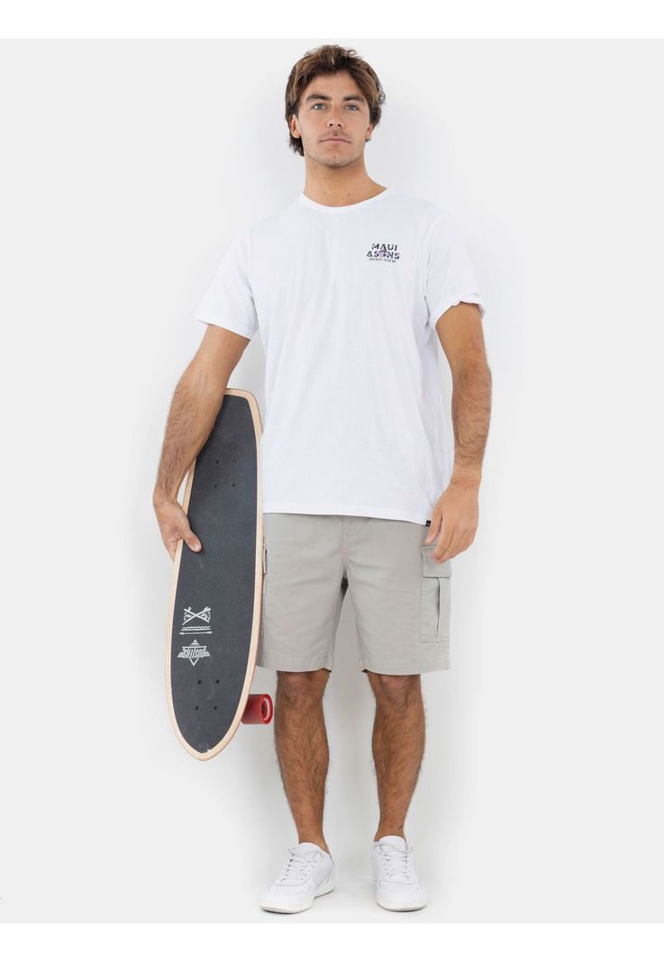 Bermuda Jogger Minute Khaki Hombre Maui And Sons-2