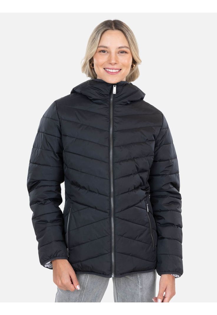 Parka Aurora Negro Mujer Maui And Sons-0