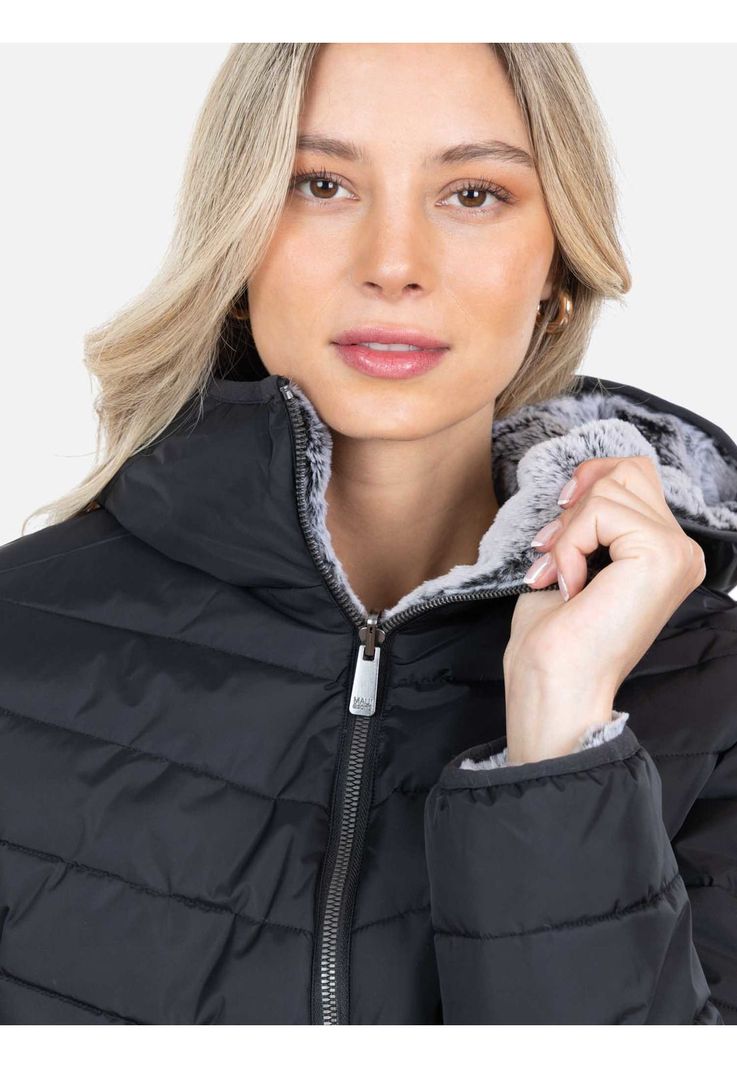 Parka Aurora Negro Mujer Maui And Sons-2